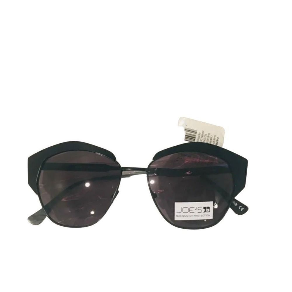 Joe's Jeans Geometric CatEye Black Retro